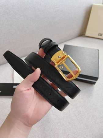 Wanbaojia - Original Order# Business Genuine Leather Automatic Buckle Belt Simpl - Click Image to Close