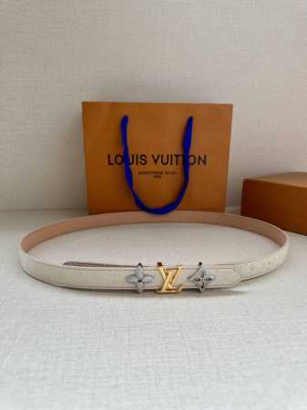 2.0 Wide Lv Trio Double-Sided Belt Combines Fine Cow Leather And Monogram Canvas - Click Image to Close