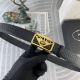 Prada special leather belt automatic belt series, original hardware boutique sta