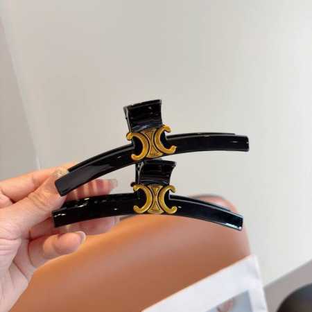 with packaging Celine's new fashion clip hairpin, a must-have item for goddesses - Click Image to Close
