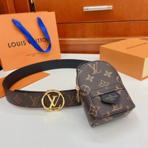 Lujia classic old flower belt waist bag, a belt divides the golden ratio, daily