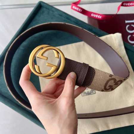 Product DetailsThis wide belt features the classic Double G detail, reminiscent - Click Image to Close