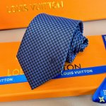 Men's Tie Series Lv checkered tie, rare and ideal choice to show exquisite craft