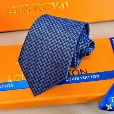 Men's Tie Series Lv checkered tie, rare and ideal choice to show exquisite craft