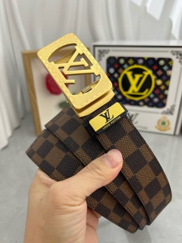 Product Name: Lv..Louis..Vuitton Automatic Belt Material: Genuine Leather Belt,