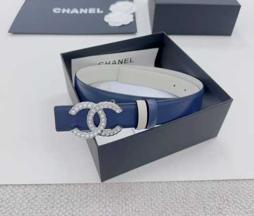3.0Cm Chanel Official Website New Double-Sided Original Calfskin Length 75.80