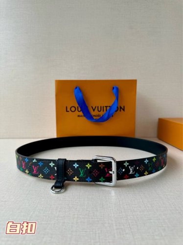 Extra 3.0 Wide Lv X Tm Lv The D-Ring Belt Enhances Any Silhouette With Its Styli