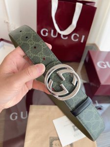 This eye-catching men's belt from Gucci's 2026 Early Spring collection features