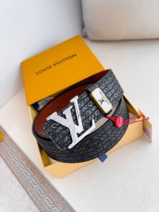 Product Name Lv..Louis..Vuitton Belt Original Model Buckle Classic Pure Steel Ma
