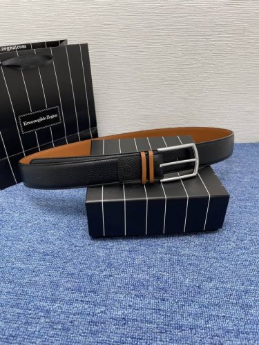 Brand Zegna Description Double-Faced Genuine Leather, Original Buckle. This Belt