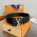 Lv. Louis, 40mm width, genuine one-piece cast metal buckle, original leather, do