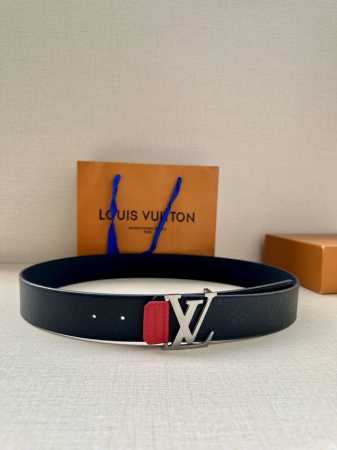 lv4.0 Wide Shadow Belt Has The Classic Style Of Monogram Shadow Leather And T - Click Image to Close