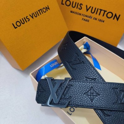 4.0 Double-sided top-grain cowhide leather with stainless steel buckle, Ddd