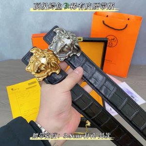 Versace water-dyed matte A-grade luxury, noble and upscale crocodile belly shipp