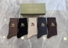 Specially packaged Burberry cashmere embroidered mid-length slouch socks by Ddd!