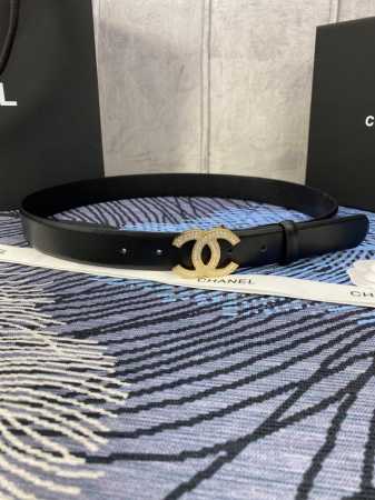 Width 3.0 Cm Chanel This Women's Belt Is Made From A New Soft Imported Calfskin - Click Image to Close