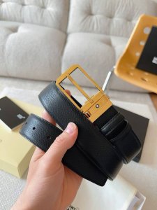 Montblanc width 3.5cm using top layer cowhide fine pin buckle head free cut busi