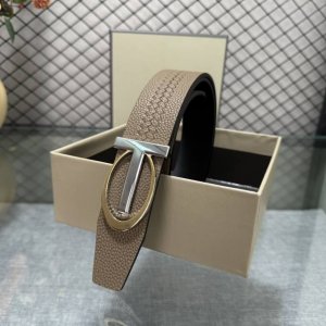 Tom Ford's latest trendy double-sided top-grain cowhide leather model, 3.8mm wid