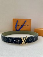 4.0 Width: The New Lv Initiales Double-Sided Belt From The 2025 Spring/Summer Co