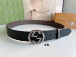 Every touch of sophistication shines through. Gucci 3.5cm full leather belt in