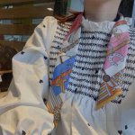 H's new silk scarf, bridle and mascot, 100% heavy silk twill, Herm