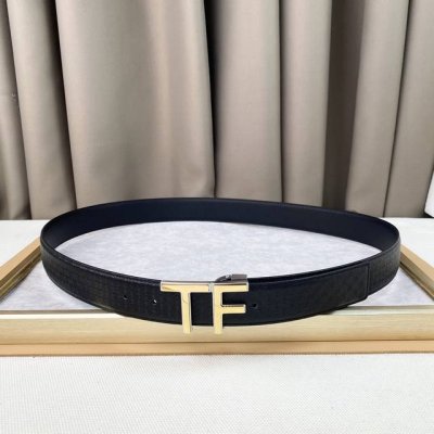 Men's Tf Tony Ford Leather. Soft And Delicate, Versatile And Elegant, Width 3.5