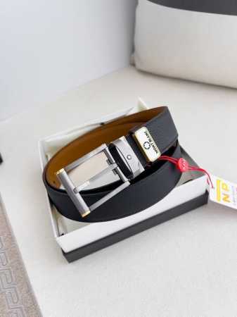 Product Name: Montblanc Original Belt. Model: Pin Buckle, New Classic Premium Du - Click Image to Close