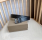 New Burberry belt, available now at boutiques. Made in Italy with an embossed b