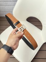 Burberry 34mm wide strap, authentic size, premium buckle, vacuum plated, exquisi