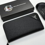 Prada M01 Color: Black with silver logo and corners Size: 19*10.5*3.5 Prada's la