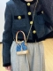 New arrival with chain Micro Noe bag charm, mini crossbody bag keychain, Louis