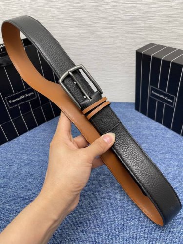 Brand Zegna Description Double-Faced Genuine Leather, Original Buckle. This Belt