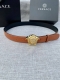 Width: 3.0 Cm Versace This Plain Weave Belt Features The Iconic Versace Medusa H