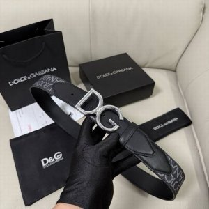 Dg, width 4.0Cm Dolce&Gabbana's new calfskin belt is full of capable attitude. T
