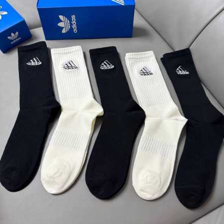 Special Adidas new women's knee-high socks, featuring the wildly popular trefoil - Click Image to Close