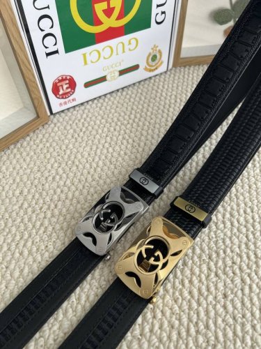 Product Name: Gucci Automatic Leather Belt Material: Original cowhide leather b