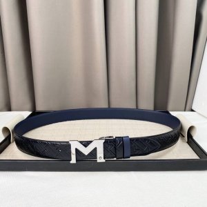 Men's Montblanc Is Soft And Delicate, Versatile And Generous, 3.5Cm Wide, Can Be