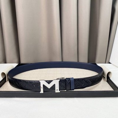 Men's Montblanc Is Soft And Delicate, Versatile And Generous, 3.5Cm Wide, Can Be