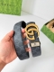 Product Name: Gucci Original Belt/Leather Bag Model: Hook buckle, pure steel bu