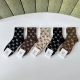 Special Packaging Gucci New Classic Mid-Length Slouch Socks! Five pairs per box,