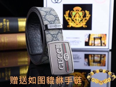 Belt: Gucci.Gu...Cci Genuine Leather Belt: 100% Genuine Top-Grain Cowhide Leathe