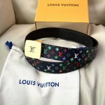 Lujia women's belt width 3.5cm Joint flower series new style customized canvas f