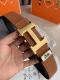 Product Name: Hermes Original Model: Buckle, Classic H-Shaped Brushed Pure Steel