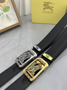 Product Name: Burberry Automatic Leather Belt Material: 100% top-grain cowhide l