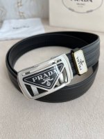 Product name: Prada belt automatic belt Model: automatic belt, classic acrylic