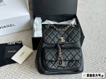 Original leather with box Medium Size: 20*20cm Chanel Duma Backpack The bag fee