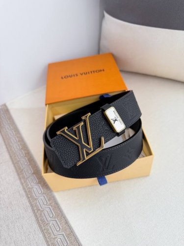 Product Name: Lv..Louis..Vuitton Belt Original Model: Buckle, Classic Pure Steel