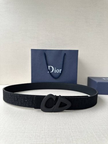 Special 3.5Cm Width Dior This Sand Black, Gold, And White Multi-Color Finish Sta
