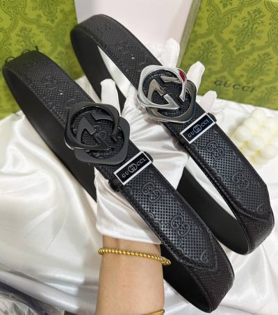 Belt: Gucci.Gu...Cci Authentic Single Belt: 100% Top-Grain Cowhide Leather, Guar