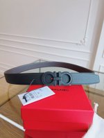 Ferragamo 3.5cm original leather. Precision brass hardware! Original with